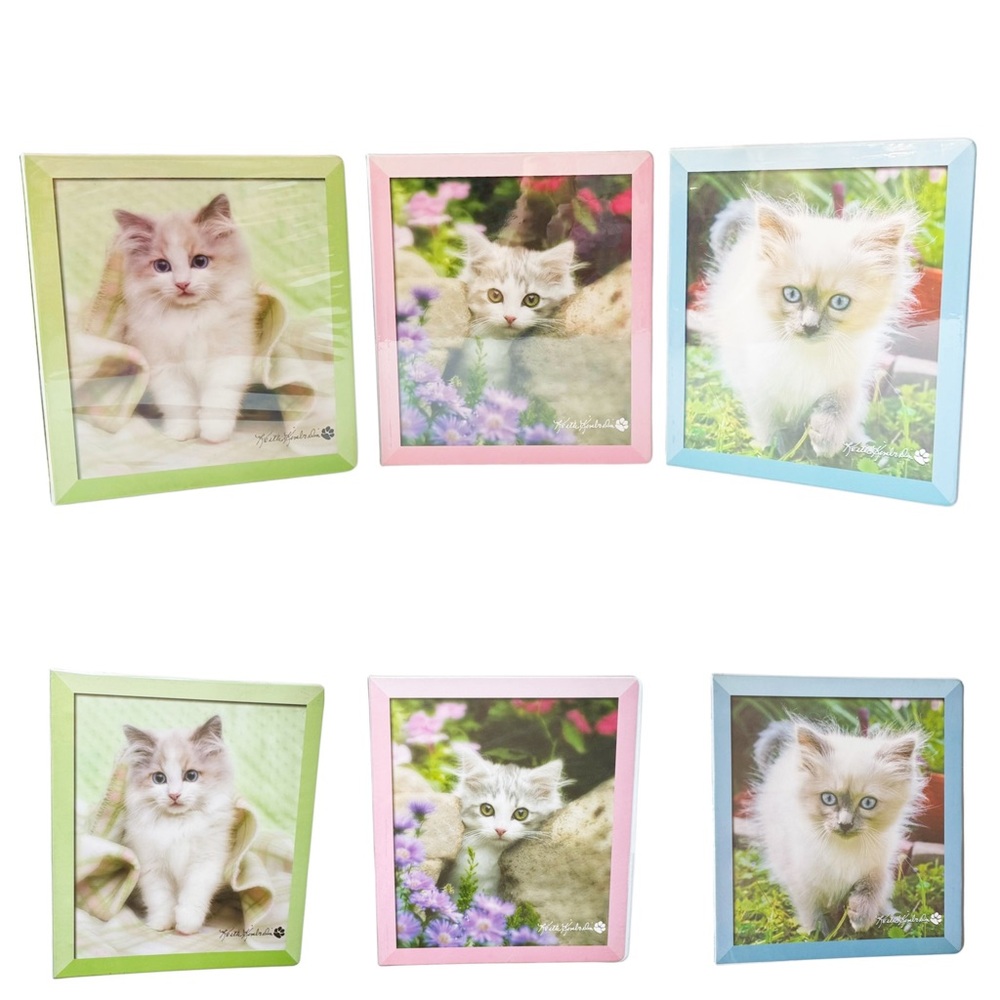 Class Act Keith Kimberlin Y2K Pastel Kitten Binders - Set of 3